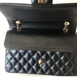 Black Chanel Double Flap